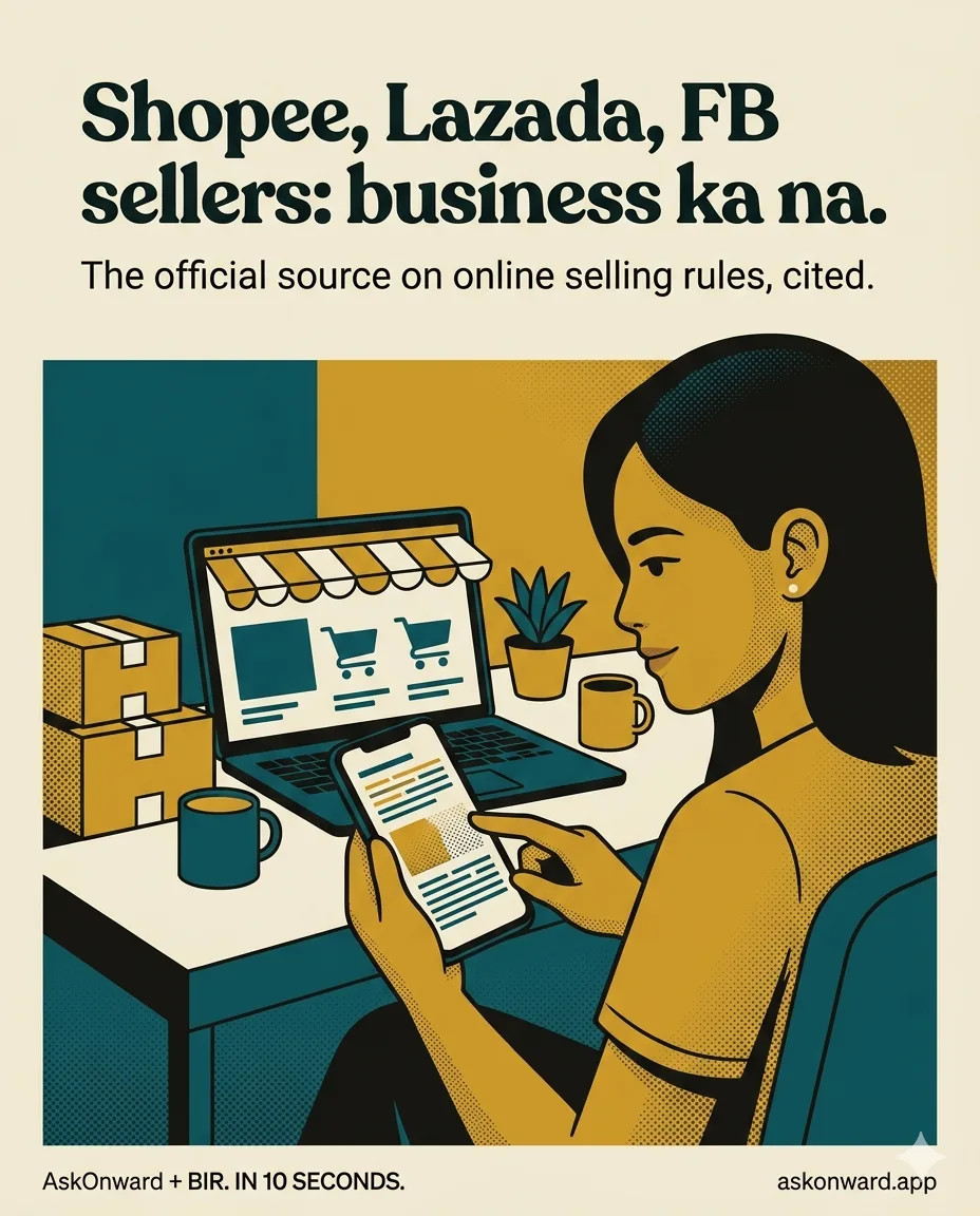Selling online in the Philippines: when the BIR gets involved